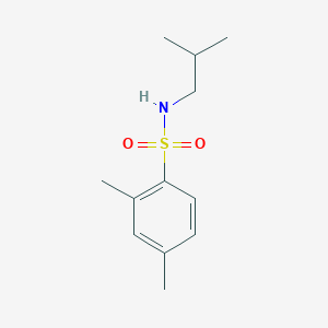 molecular formula C12H19NO2S B239273 2,4-dimethyl-N-(2-methylpropyl)benzenesulfonamide 