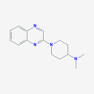 N,N-dimethyl-1-(quinoxalin-2-yl)piperidin-4-amine