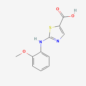 2-[(2-Methoxyphenyl)amino]-1,3-thiazole-5-carboxylic acid