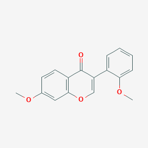 7-methoxy-3-(2-methoxyphenyl)-4H-chromen-4-one
