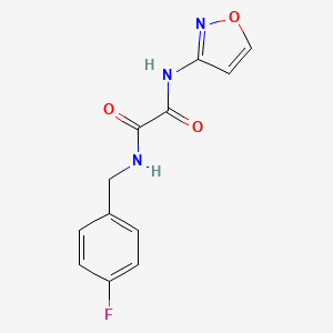 N1-(4-fluorobenzyl)-N2-(isoxazol-3-yl)oxalamide