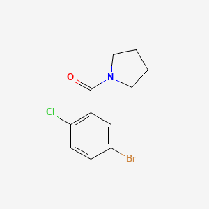 1-(5-Bromo-2-chlorobenzoyl)pyrrolidine