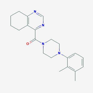 [4-(2,3-Dimethylphenyl)piperazin-1-yl]-(5,6,7,8-tetrahydroquinazolin-4-yl)methanone