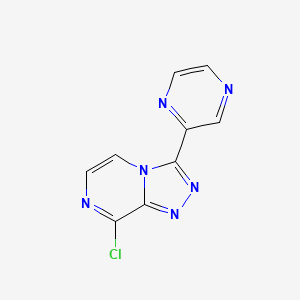 8-Chloro-3-pyrazin-2-yl-[1,2,4]triazolo[4,3-a]pyrazine