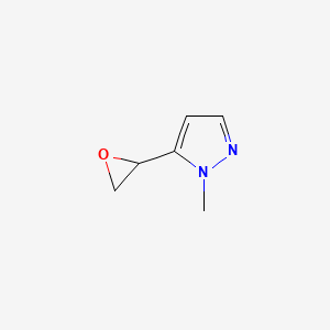 1-Methyl-5-(oxiran-2-yl)-1H-pyrazole