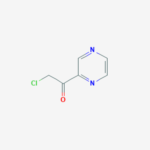 molecular formula C6H5ClN2O B2392894 2-Chloro-1-pyrazin-2-ylethanone CAS No. 91516-39-1