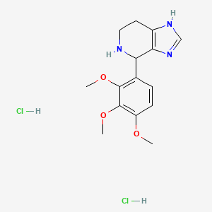 4-(2,3,4-trimethoxyphenyl)-4,5,6,7-tetrahydro-3H-imidazo[4,5-c]pyridine dihydrochloride