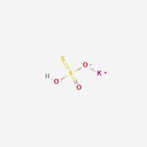 Thiosulfuric acid (H2S2O3), potassium salt