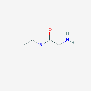 molecular formula C5H12N2O B2392964 2-氨基-N-乙基-N-甲基乙酰胺 CAS No. 71034-44-1