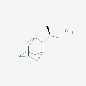 molecular formula C13H22O B2392970 (2R)-2-(2-Adamantyl)propan-1-ol CAS No. 2248185-06-8