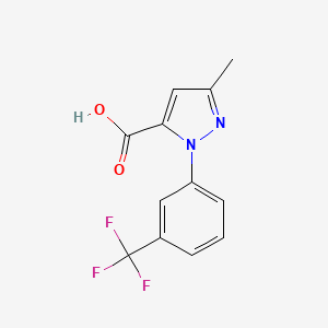 5-Methyl-2-(3-trifluoromethylphenyl)-pyrazole-3-carboxylic acid