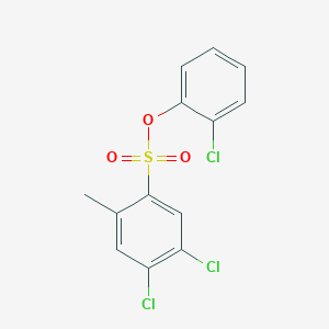 (2-Chlorophenyl) 4,5-dichloro-2-methylbenzenesulfonate