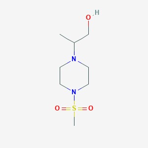 2-(4-(Methylsulfonyl)piperazin-1-yl)propan-1-ol