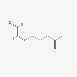molecular formula C10H16O B2393209 (2Z)-3,7-dimethylocta-2,7-dienal CAS No. 75697-97-1