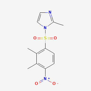 1-(2,3-Dimethyl-4-nitrophenyl)sulfonyl-2-methylimidazole
