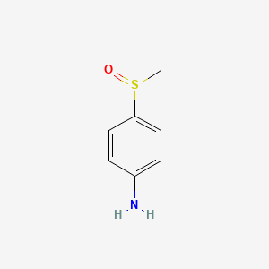 molecular formula C7H9NOS B2393309 4-Methylsulfinylaniline CAS No. 22865-62-9