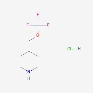4-((Trifluoromethoxy)methyl)piperidine hydrochloride