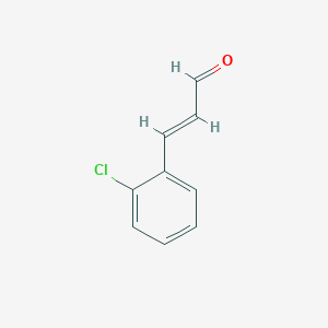 molecular formula C9H7ClO B239343 2-氯肉桂醛 CAS No. 1794-45-2