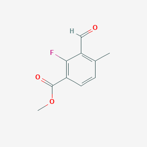 Methyl 2-fluoro-3-formyl-4-methylbenzoate