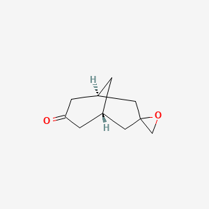 Spiro[bicyclo[3.3.1]nonane-3,2'-oxirane]-7-one