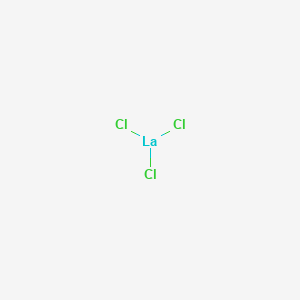 molecular formula Cl3La B239357 Lanthanum(III) chloride CAS No. 10099-58-8