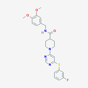 N-(3-acetylphenyl)-2-(1-benzyl-1H-pyrrol-2-yl)-2-oxoacetamide