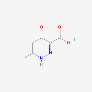 6-Methyl-4-oxo-1,4-dihydropyridazine-3-carboxylic acid