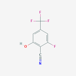 2-Fluoro-6-hydroxy-4-(trifluoromethyl)benzonitrile