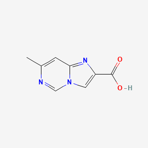 7-Methylimidazo[1,2-c]pyrimidine-2-carboxylic acid
