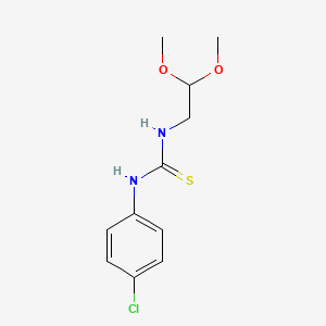 1-(4-Chlorophenyl)-3-(2,2-dimethoxyethyl)thiourea