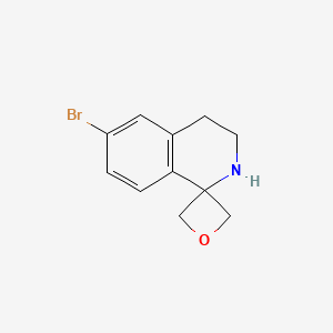 6-Bromo-3,4-dihydro-2H-spiro[isoquinoline-1,3'-oxetane]