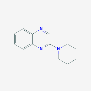 molecular formula C13H15N3 B2393751 2-Piperidinoquinoxaline CAS No. 34548-26-0