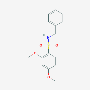 molecular formula C15H17NO4S B239376 N-benzyl-2,4-dimethoxybenzenesulfonamide 