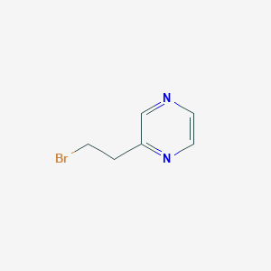 molecular formula C6H7BrN2 B2393777 2-(2-Bromoethyl)pyrazine CAS No. 1196093-34-1