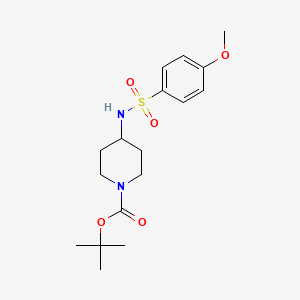 tert-Butyl 4-(4-methoxyphenylsulfonamido)piperidine-1-carboxylate
