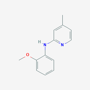 molecular formula C13H14N2O B2393937 N-(2-甲氧基苯基)-4-甲基吡啶-2-胺 CAS No. 1260878-55-4