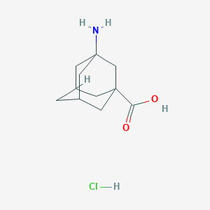 3-Aminoadamantane-1-carboxylic acid hydrochloride