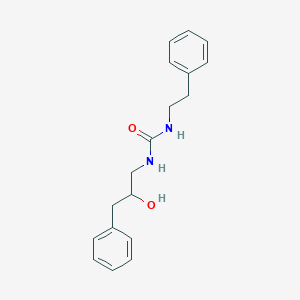 1-(2-Hydroxy-3-phenylpropyl)-3-phenethylurea