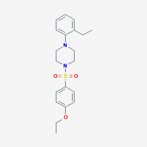 1-[(4-Ethoxyphenyl)sulfonyl]-4-(2-ethylphenyl)piperazine