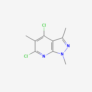 4,6-dichloro-1,3,5-trimethyl-1H-pyrazolo[3,4-b]pyridine