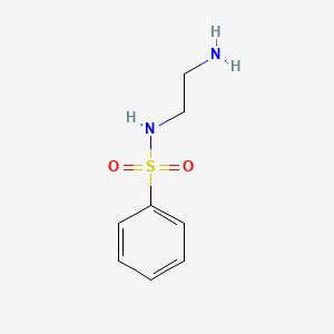 molecular formula C8H12N2O2S B2394257 N-(2-aminoethyl)benzenesulfonamide CAS No. 42988-32-9