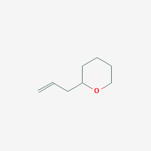 molecular formula C8H14O B2394309 2-Allyltetrahydro-2H-pyran CAS No. 4203-45-6
