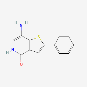 7-Amino-2-phenylthieno[3,2-c]pyridin-4(5H)-one