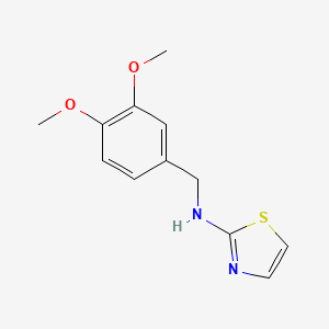 (3,4-Dimethoxy-benzyl)-thiazol-2-yl-amine