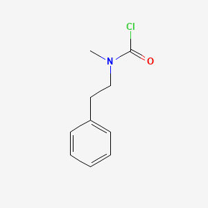 molecular formula C10H12ClNO B2394510 Methyl(phenethyl)carbamic chloride CAS No. 55246-60-1
