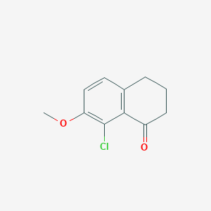 8-Chloro-7-methoxy-1,2,3,4-tetrahydronaphthalen-1-one