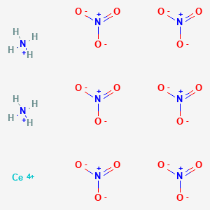molecular formula C5H10N2O4 B239454 Cerium(IV) ammonium nitrate CAS No. 10139-51-2