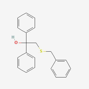 2-(Benzylsulfanyl)-1,1-diphenyl-1-ethanol