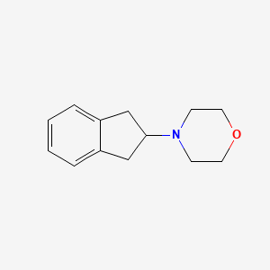 4-(2,3-dihydro-1H-inden-2-yl)morpholine