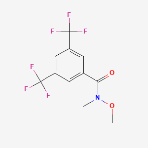 N-methoxy-N-methyl-3,5-bis(trifluoromethyl)benzamide
